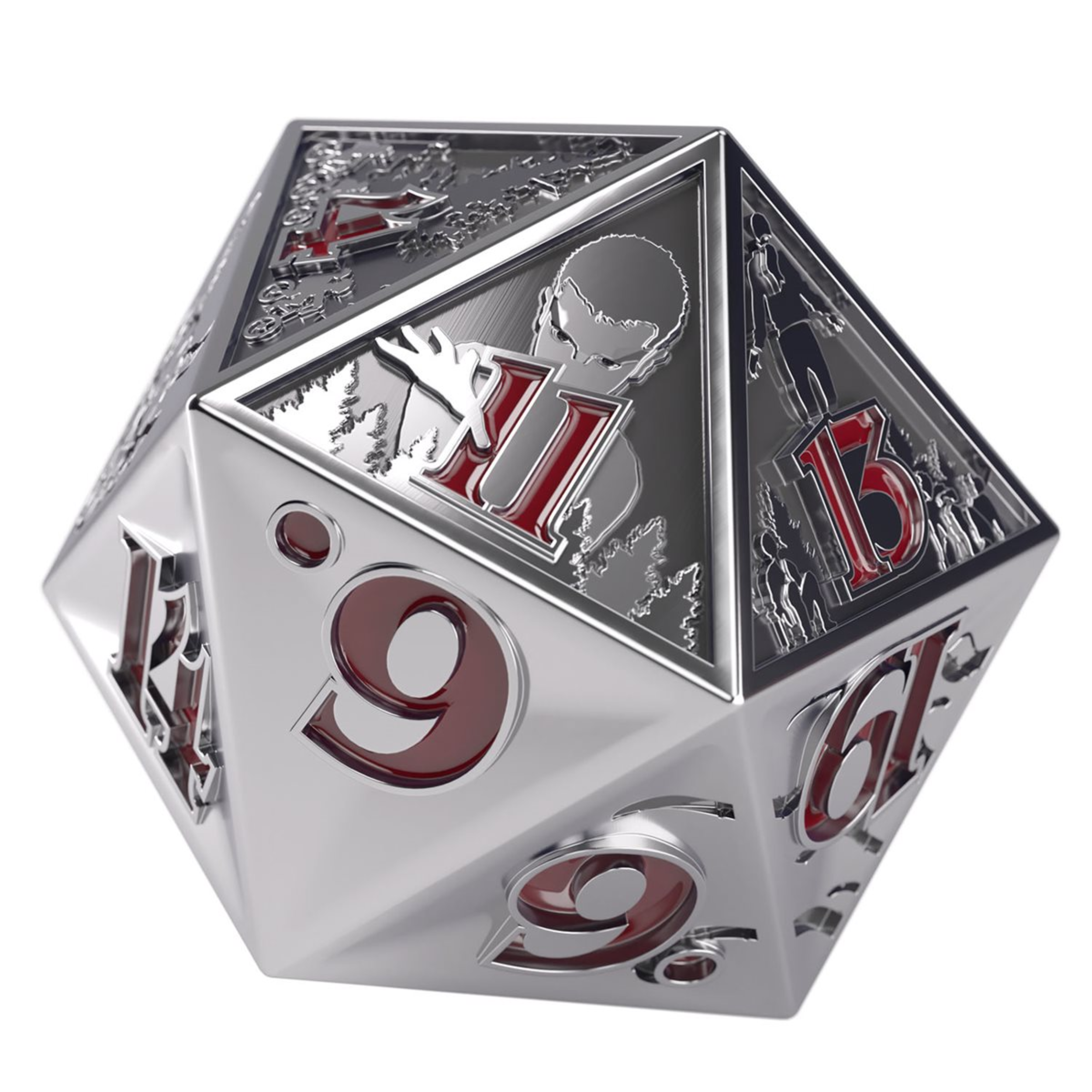 Premium Hellfire Club Metal D20